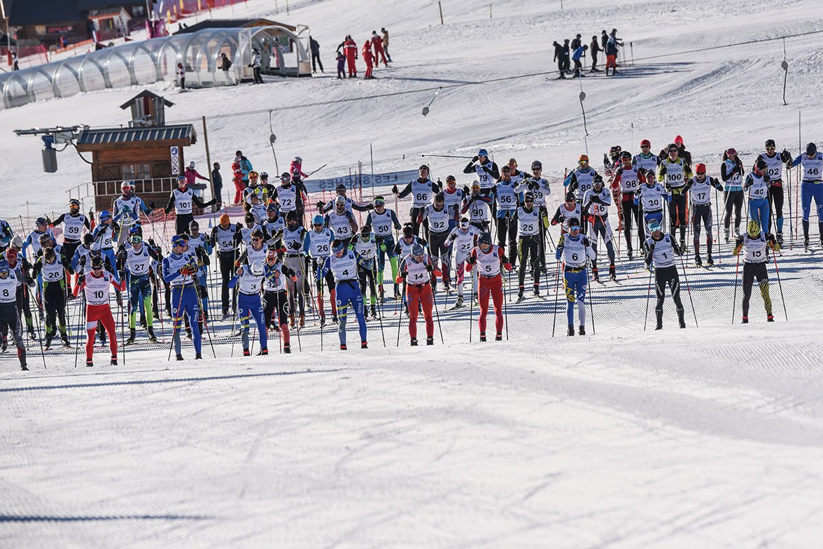 Long Cross Country Ski Race, Alpe d'Huez