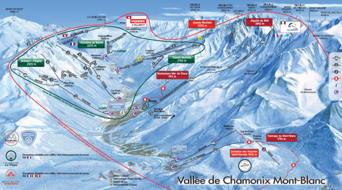 About Chamonix Maps 