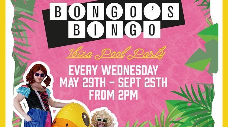 Bongo's Bingo Ibiza Pool Party at Ibiza Rocks, San Antonio