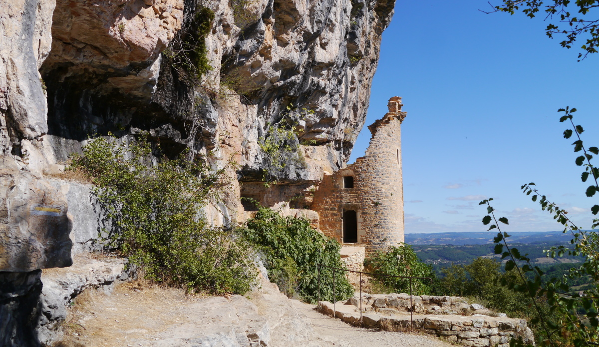 La Roque dAutoire (Chateau des Anglais), Autoire