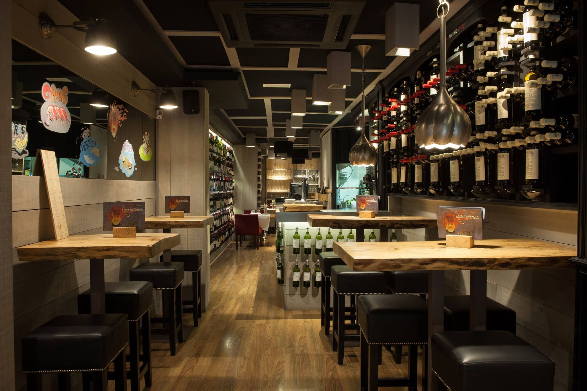 Traditional Spanish tapas spread