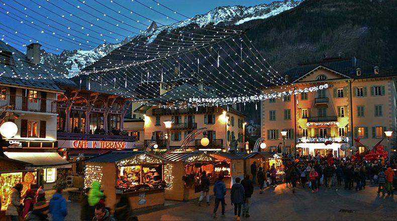 Chamonix Christmas market