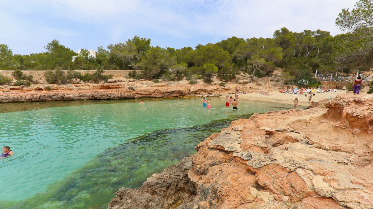 Cala Gracioneta Beach, West Ibiza