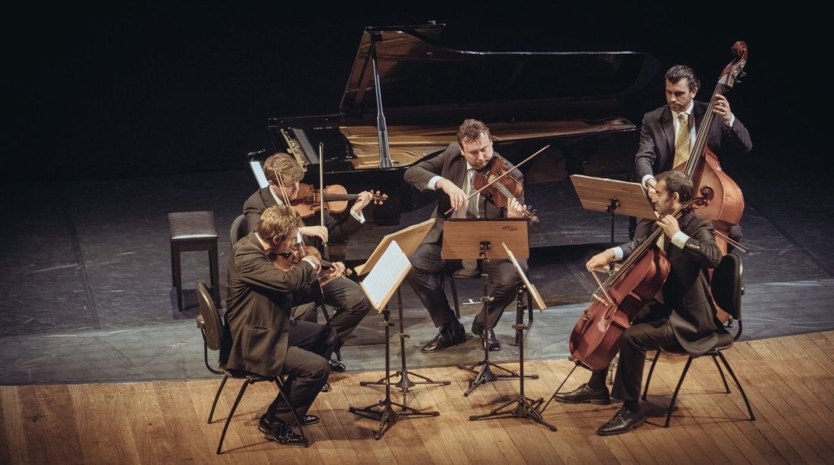 String instrument concert, Courchevel 1850
