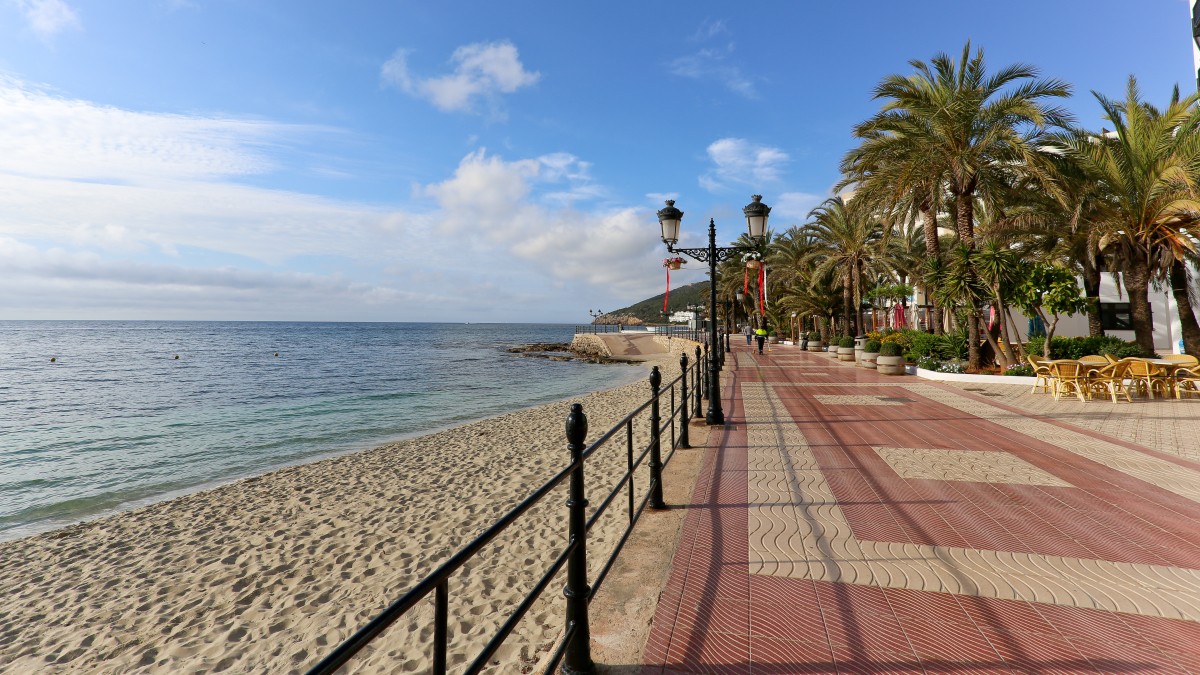 Santa Eulalia Beach, East
