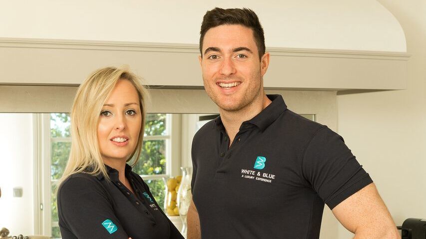 Lauren Drury & Harrison Prosser - Owners of White & Blue Luxury ...