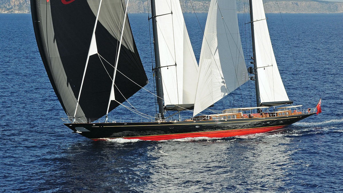 55 m sailing yacht