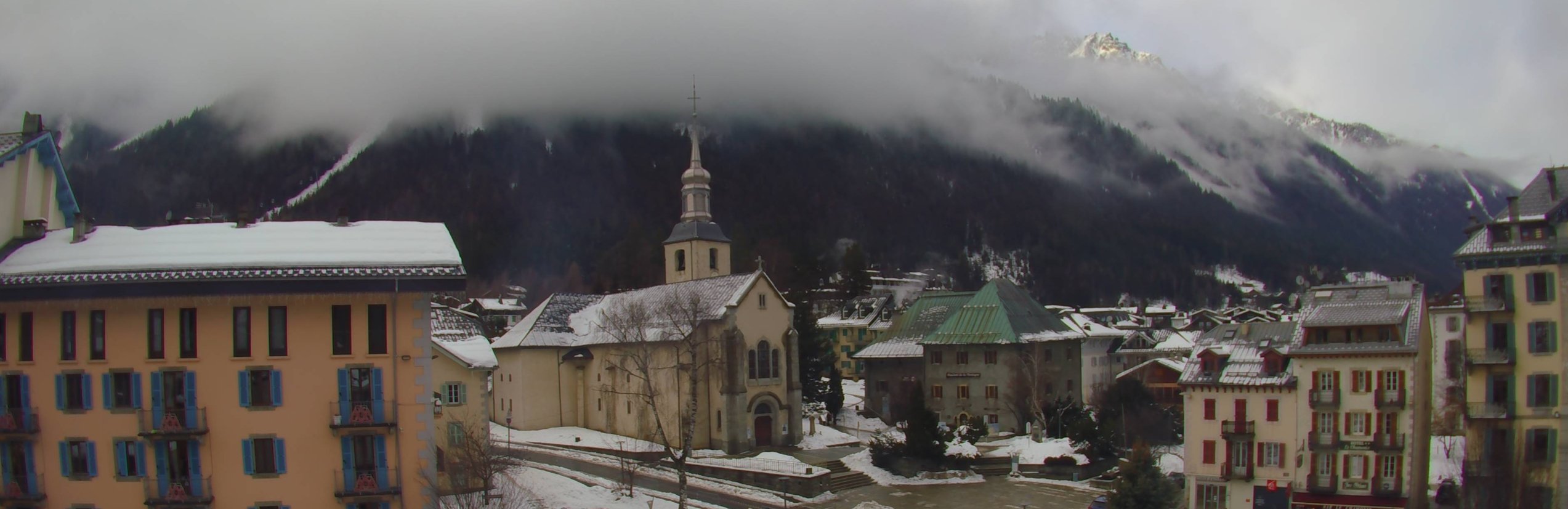 Fresh Snow in Chamonix, Chamonix Centre