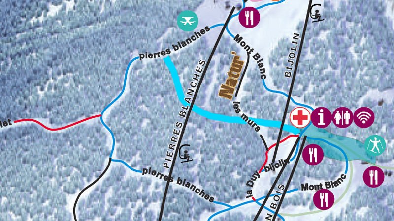 Piste expansion plan in La Plagne