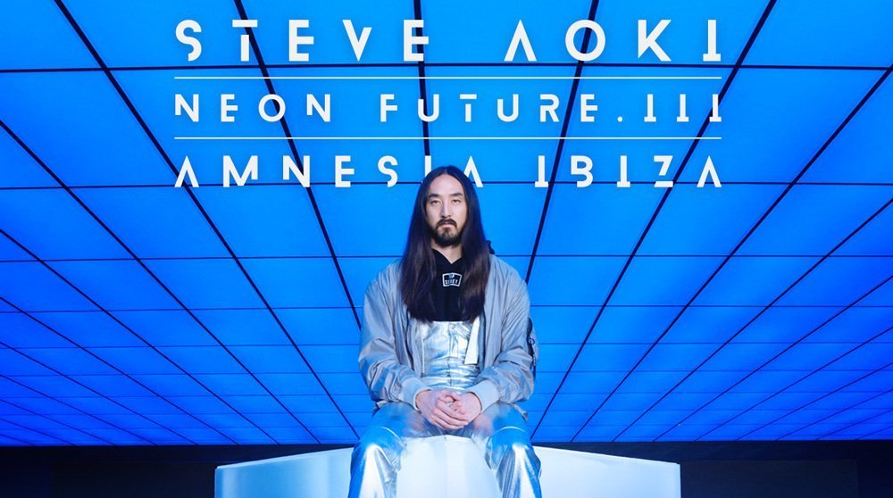 Steve Aoki S Neon Future At Amnesia San Antonio Seeibiza Com