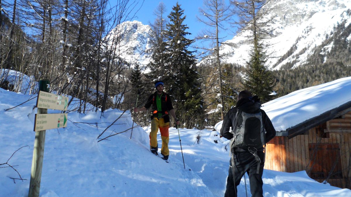 Snowshoe Hiking in Chamonix