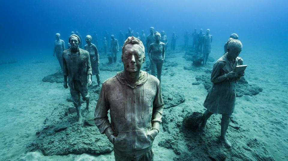 Underwater ecomuseum in the French Riviera