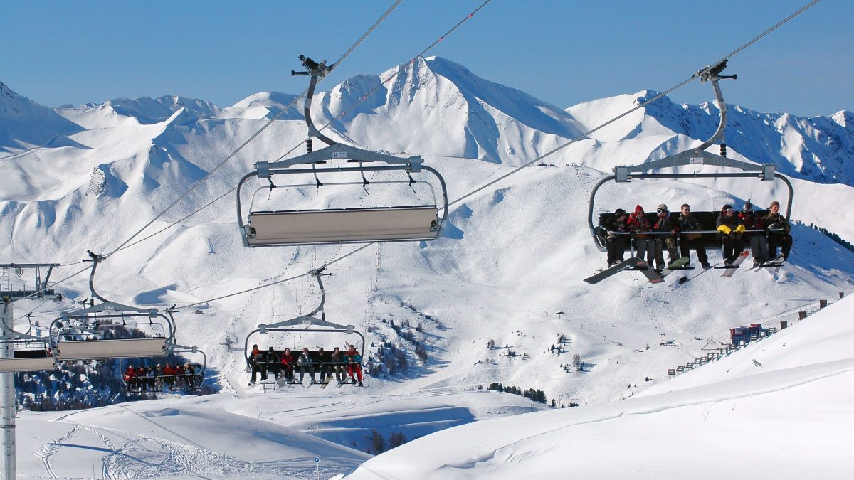 Off-piste ski areas in Les Arcs