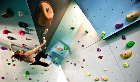 Indoor Climbing Wall, Les Houches