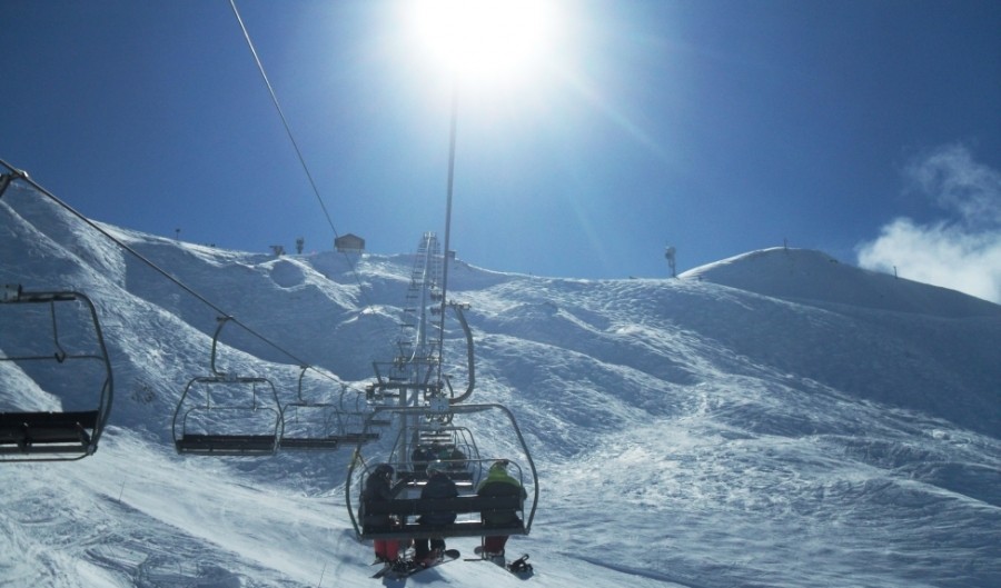 Ski lifts in La Plagne