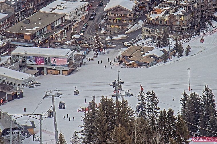 A black and white photo of a snowy mountain taken on thursday december 31st