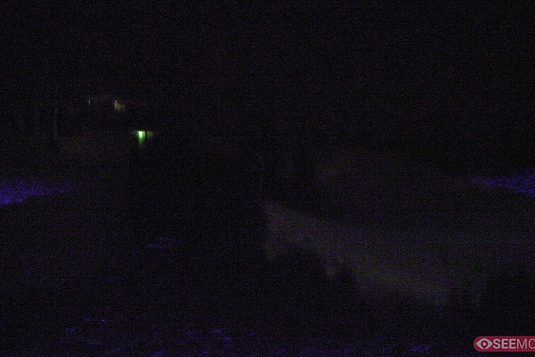 This webcam view shows the pistes coming back into Morzine from the Pleney ski area