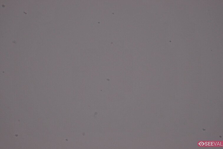 A view of the ski area at the top of La Daille, near the Tommeuses chairlift