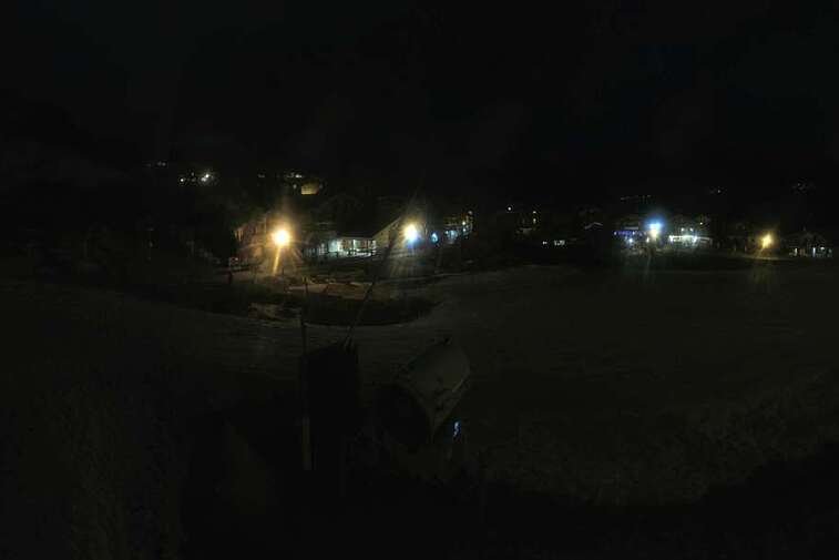 Webcam view of the foot of the slopes in Montchavin Les Coches, La Plagne