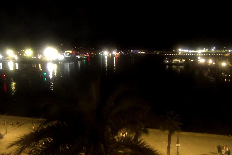 Webcam view over Dalt Vila and port of Ibiza